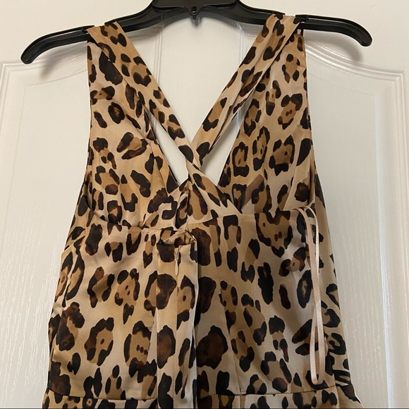 Ralph Lauren sexy leopard print dress sz10 - Picture 7 of 9